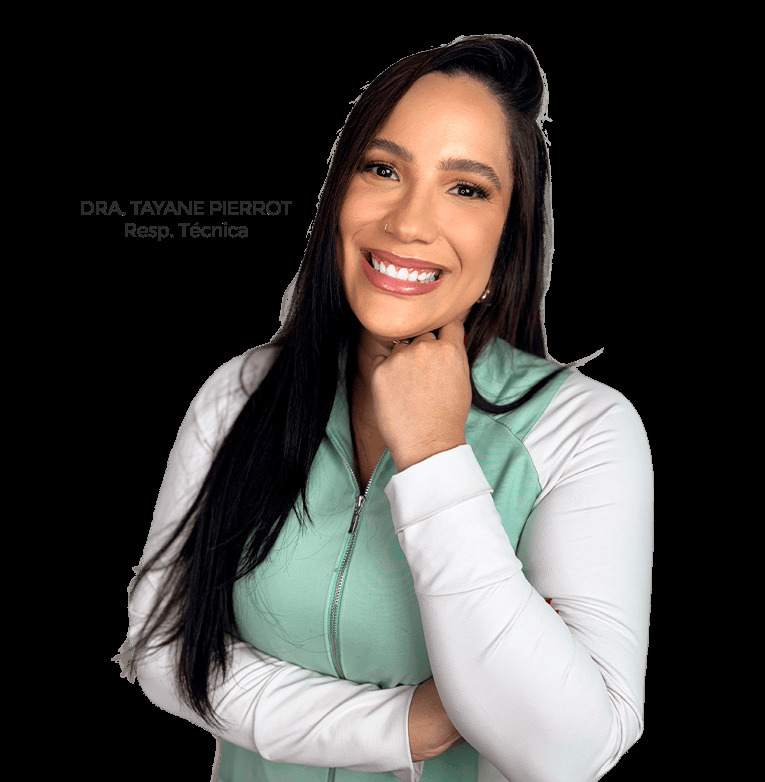 Dra. Tayane, dentista da Vem Sorrir Odontologia em Anchieta